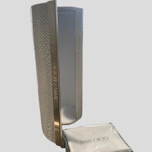 NEW Jimmy Choo Glasses Case with Cleaning Cloth